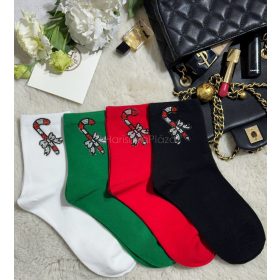 MAGNETIS női zokni, cukorpálca 5db