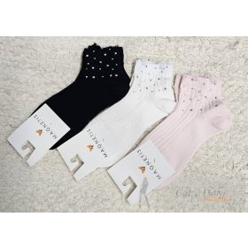 MAGNETIS pamut zokni, köves, nero 0