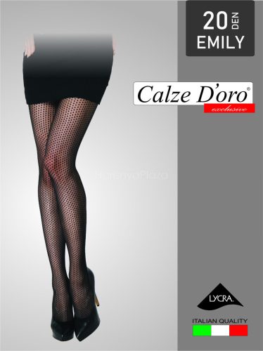 EMILY 20 den mint. har., nero 2