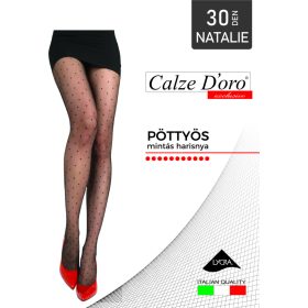 NATALIE 30 den mint. mikronecc har., nero 5