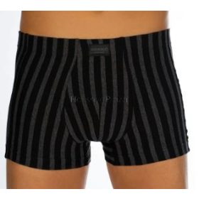 Férfi széles csíkos szűk szabású boxer