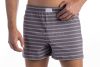 Férfi csíkos bő fazonú boxer