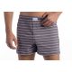 Férfi csíkos bő fazonú boxer
