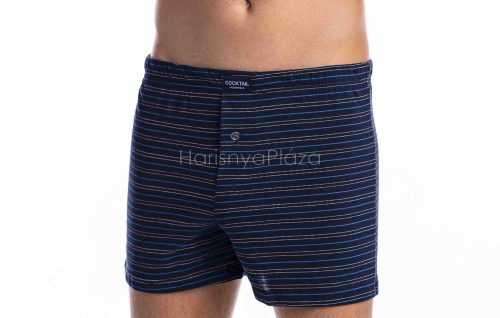 Férfi csíkos bő fazonú boxer