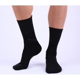 Férfi bokazokni, laza gumiszalaggal, 92% pamut