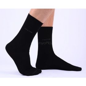   Férfi bokazokni normál gumírozással, 92% pamuttartalommal