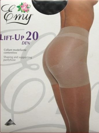 LIFT UP collant PUSH-UP 20 den, nero 3