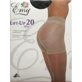 LIFT UP collant PUSH-UP 20 den, nero  5