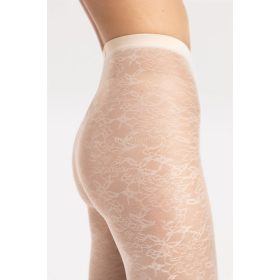 ARIEL 30 den mintás har., ecru 2