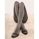 THE FRENCH 30 den mintás harisnya, grey 2