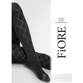 FUSIL 40 den mint. har., mokka 2