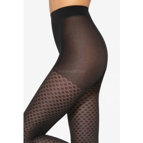 LATTICE-03 40 den mint. har., nero 2