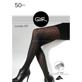 LORETTA-137 50 den mint. har., nero 2