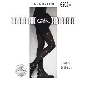 FLASH & BLACK-03 60 den mint. har., nero 3