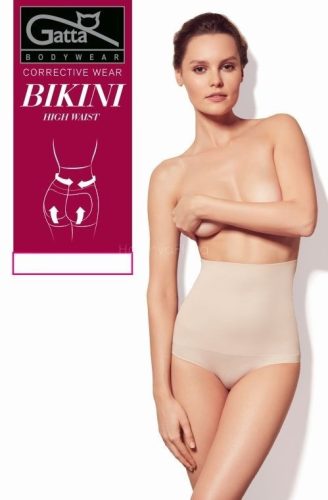 GATTA BIKINI HIGH WAIST C. bugyi, nude XXL