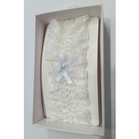 Esküvői combszalag, white 0