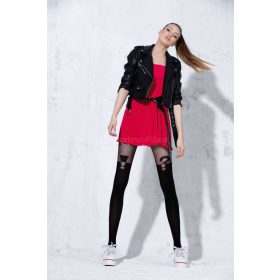 IM CURIOUS 50 den mint. har., nero 2