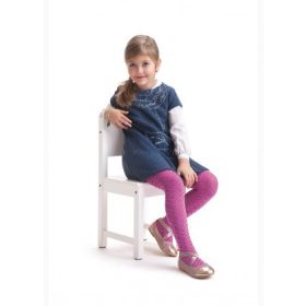 DOMINO viscose mintás gyermek har., white 128-134