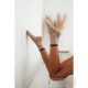 MILENA női zokni 92, mintás, beige 37-41