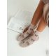 MILENA női zokni 70, maci, beige 37-41