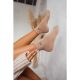 MILENA női zokni 81, maci, beige 37-41