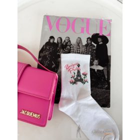 MILENA női zokni 101, paris, white 37-41