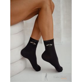 MILENA női zokni 115, lóhere, nero 37-41