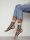 MILENA női zokni 156, párduc, beige 37-41