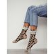 MILENA női zokni 156, párduc, beige 37-41