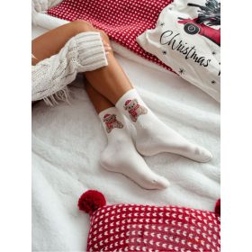 MILENA női zokni 140, maci, ecru 37-41