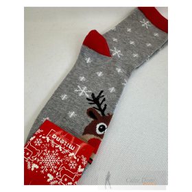 MILENA női zokni 141, szarvas, melange 37-41