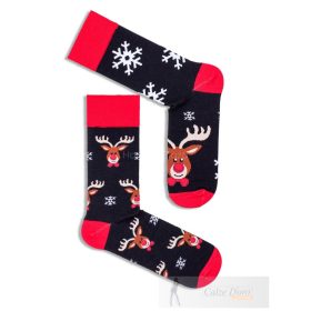 MILENA férfi zokni 147, szarvas, nero 38-41