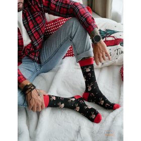 MILENA férfi zokni 134, szarvas, nero 38-41