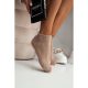 MILENA női bokaz. 01, horgolt, beige, 37-41