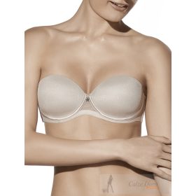 Melltartó, Esmeralda, vajszínű, 75C TG:3
